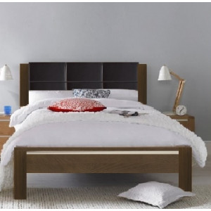 Casa 08 - 1m4 x 2m : Giường Ngủ Gỗ Sồi - Mặt Bọc Nệm